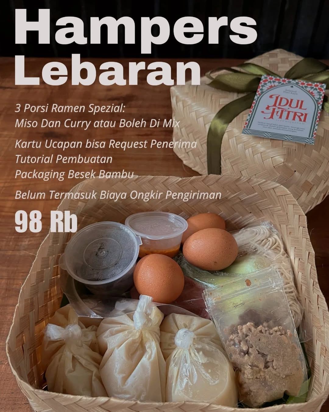 Hampers Lebaran Spesial dari RAMENRAMEiN!!