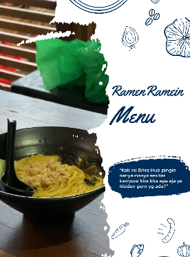 RAMENRAMEiN Masuk Radar Food Blogger: BitezHub Resmi Mencoba Menu Andalan